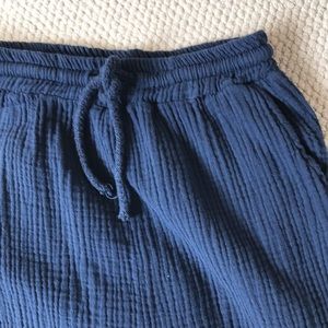 Cotton gauze pants